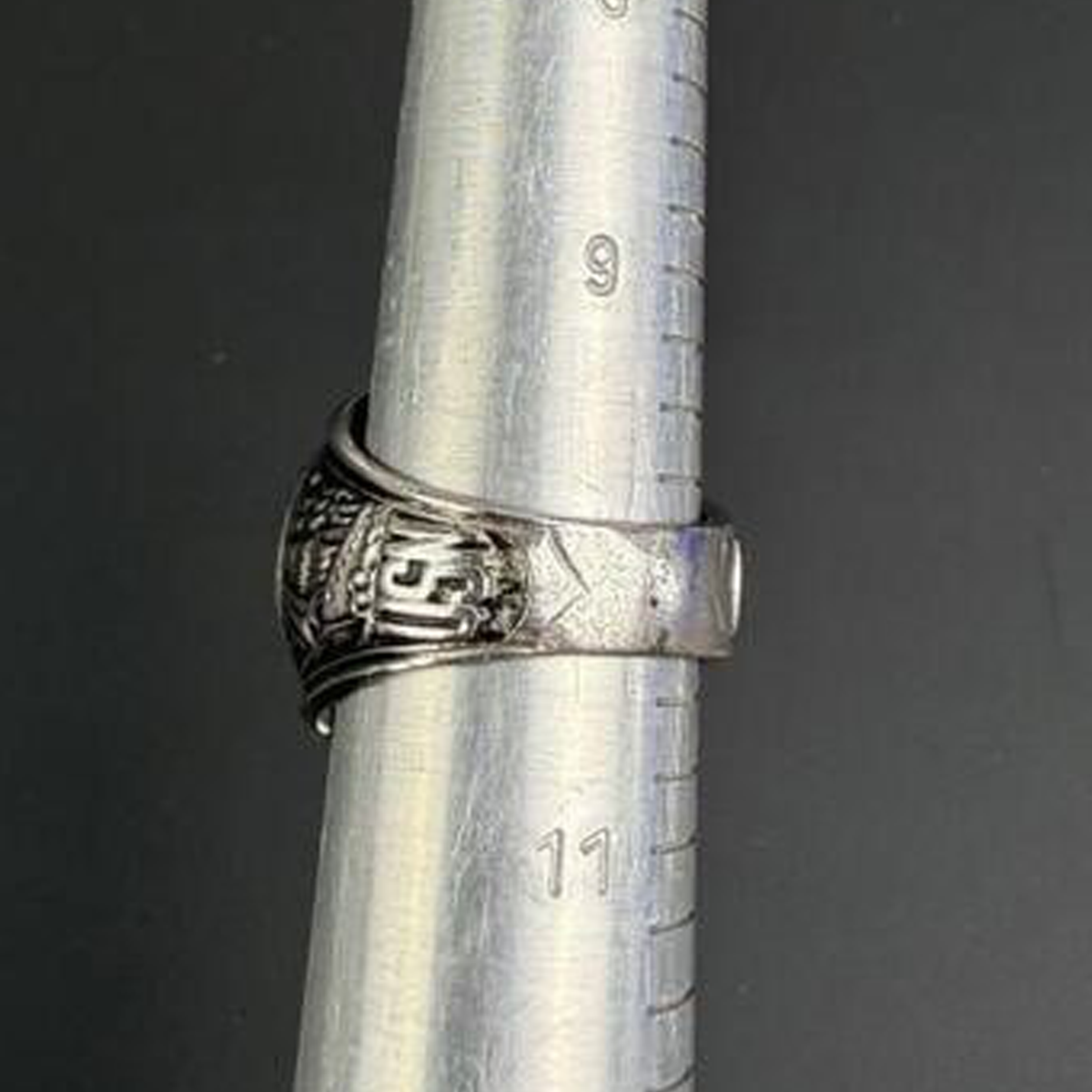 Korean War US Navy Sterling Silver Ring (1950s)