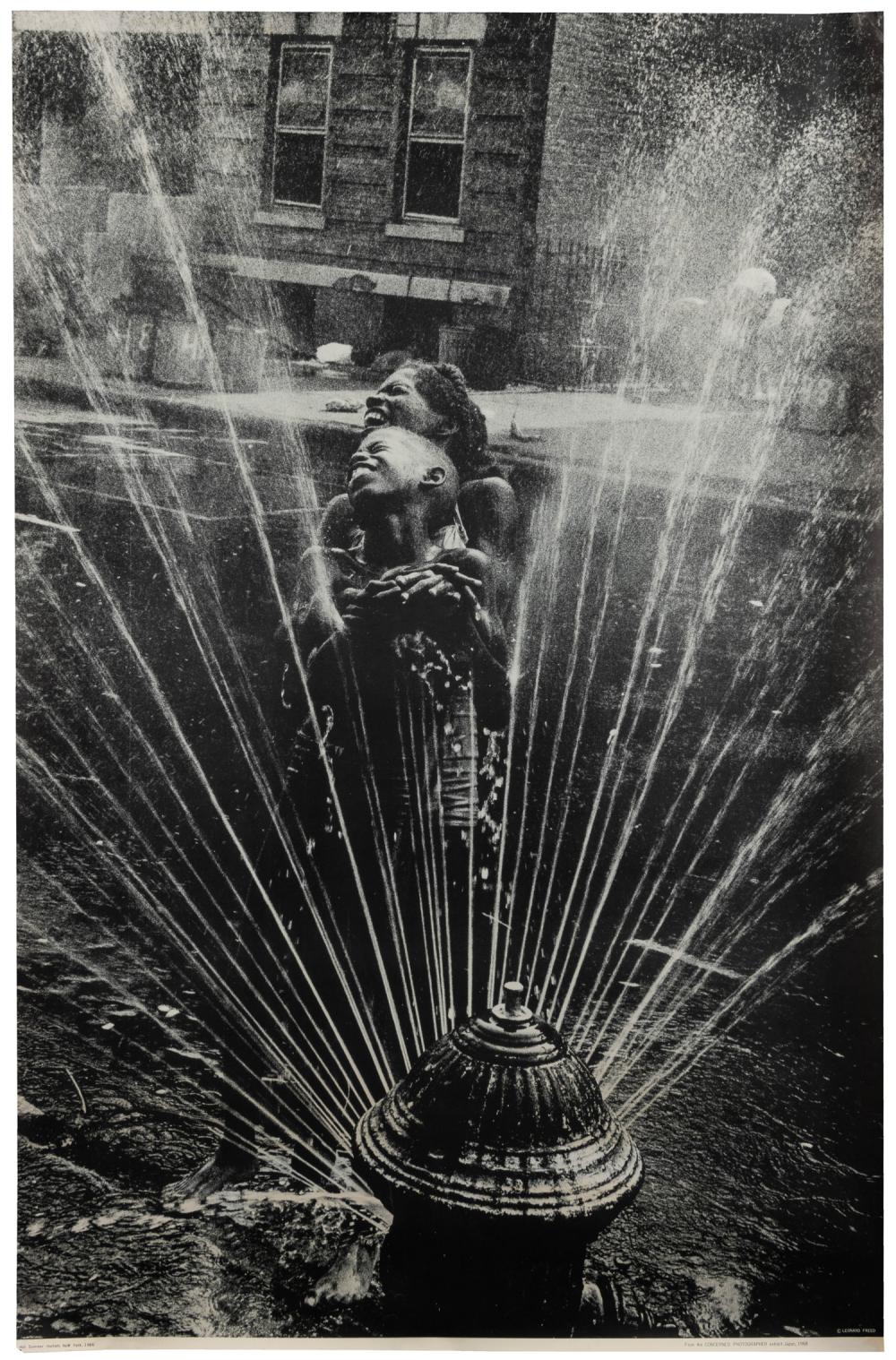 1968 Leonard Freed 'The Concerned Photographer' Tokyo Exhibition Poster