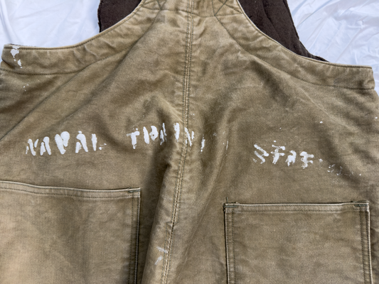 WW2 US Navy Wet Weather Deck Overalls