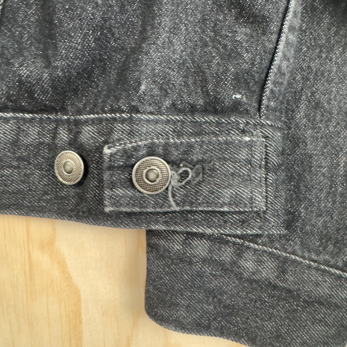 Marlboro Wild West Black Denim Trucker Jacket