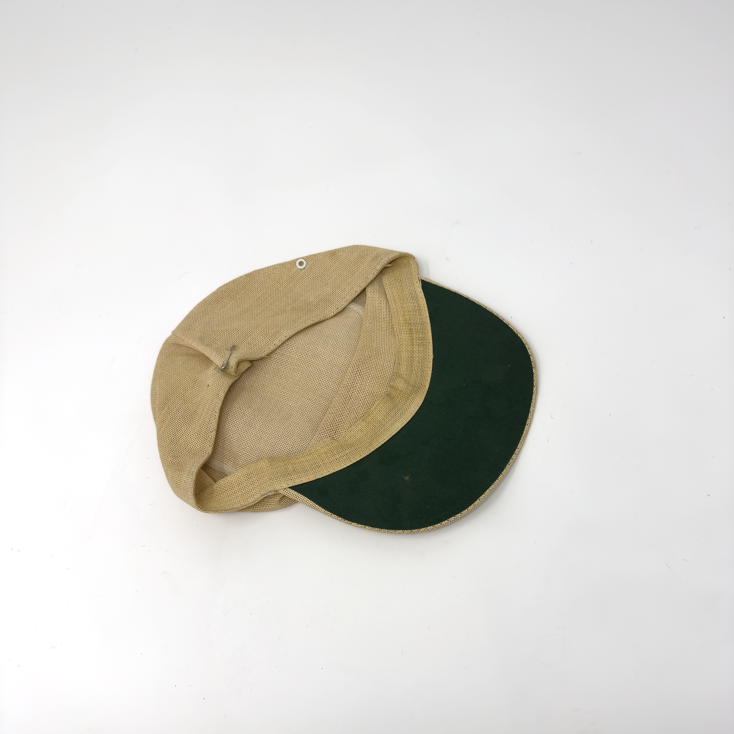 1950s–60s Mobil Oil Pegasus Canvas Service Station Caps