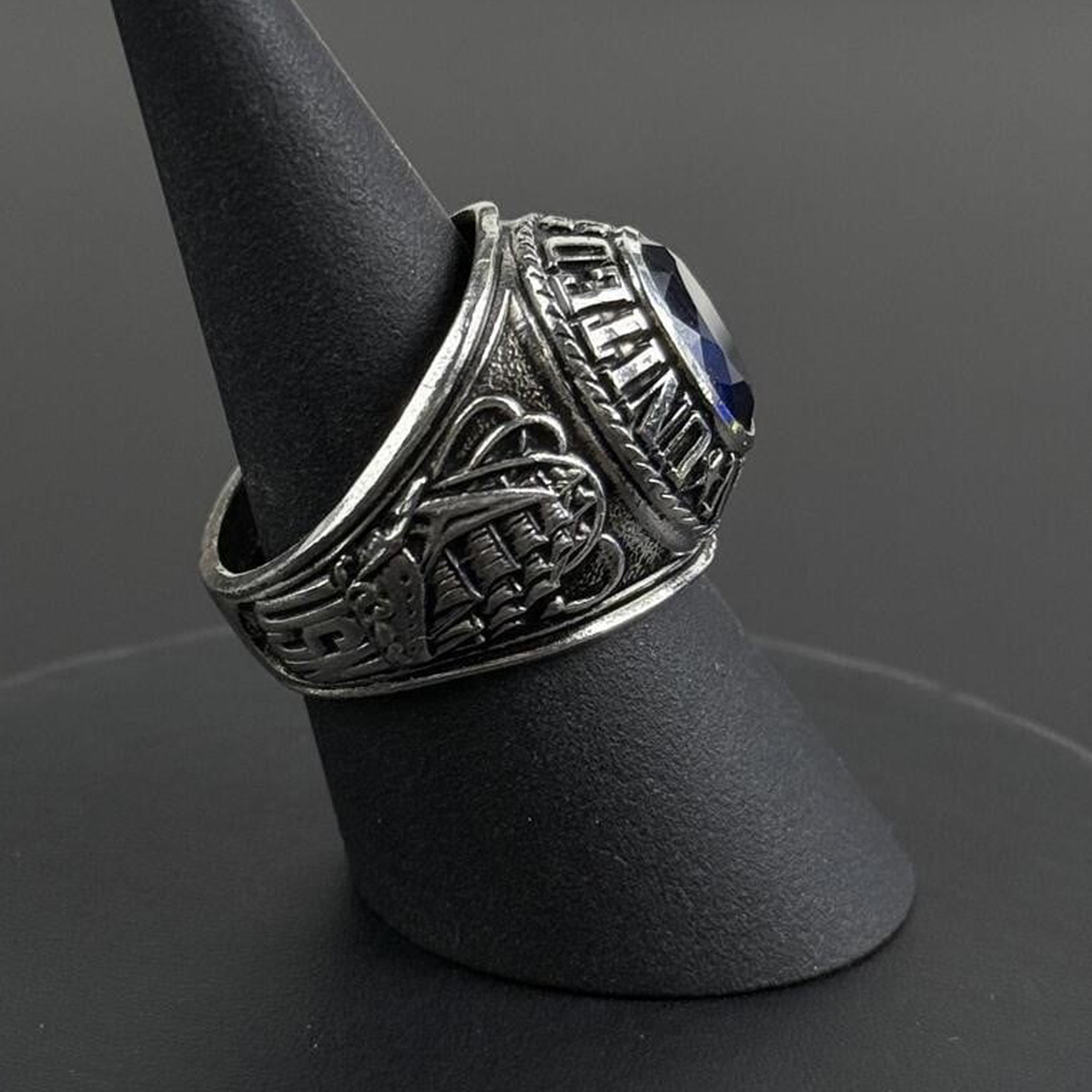 Korean War US Navy Sterling Silver Ring (1950s)