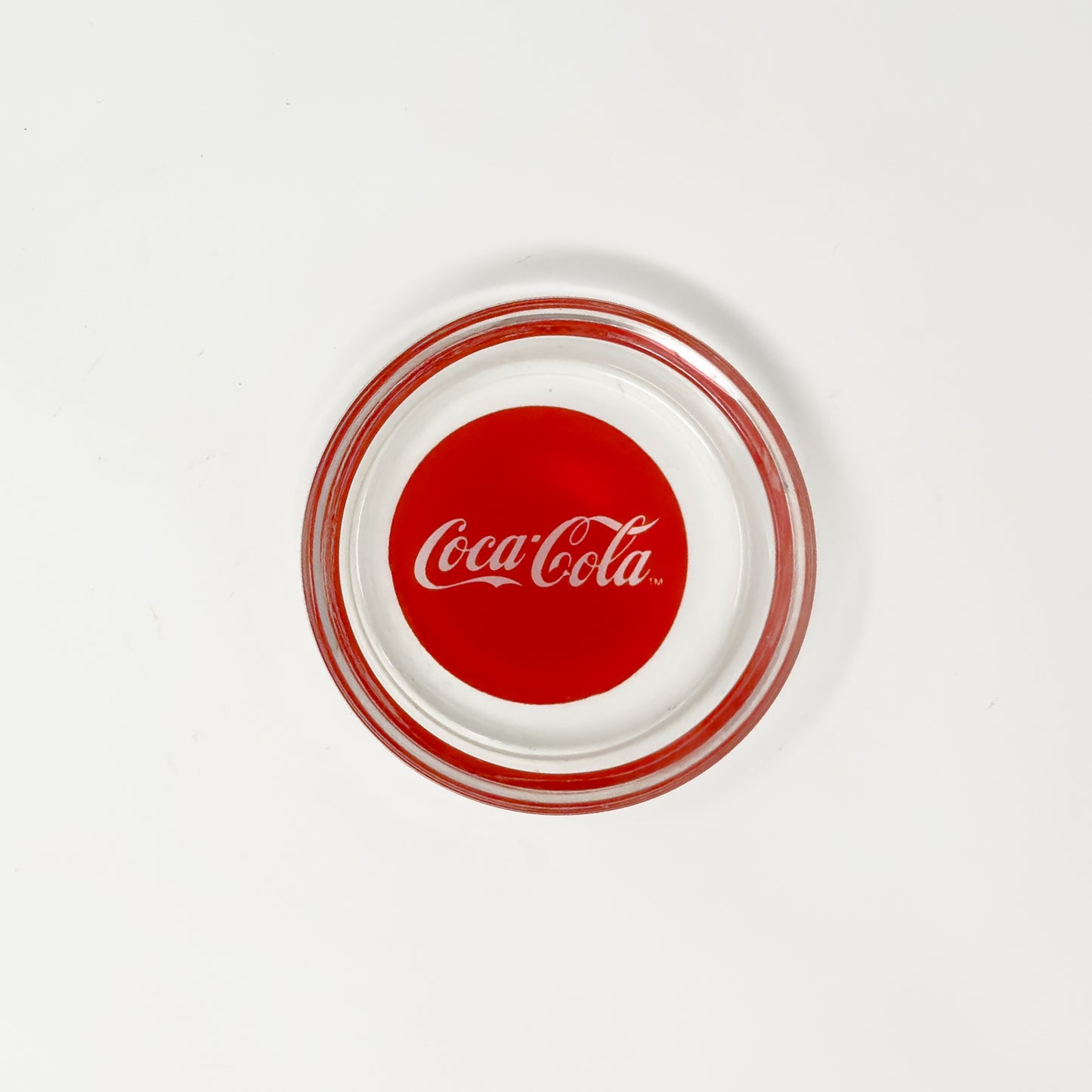 Coca-Cola Glass Ashtray