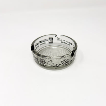 Riverside Resort & Casino Glass Ashtray