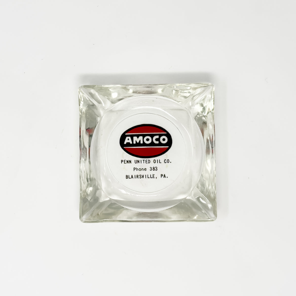 Amoco Glass Ashtray