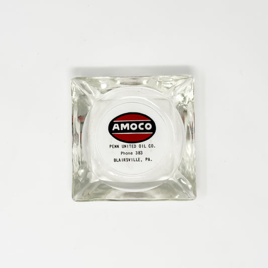 Amoco Glass Ashtray