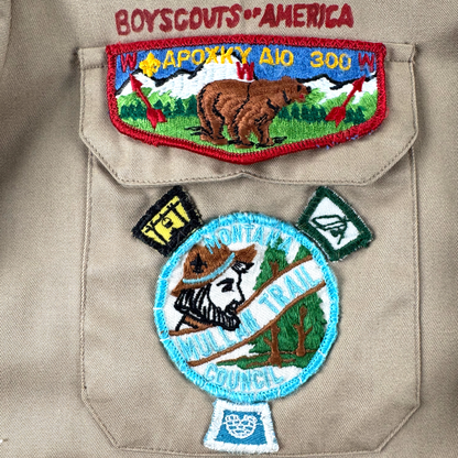 1970s–80s Boy Scouts of America Order of the Arrow Uniform — Montana