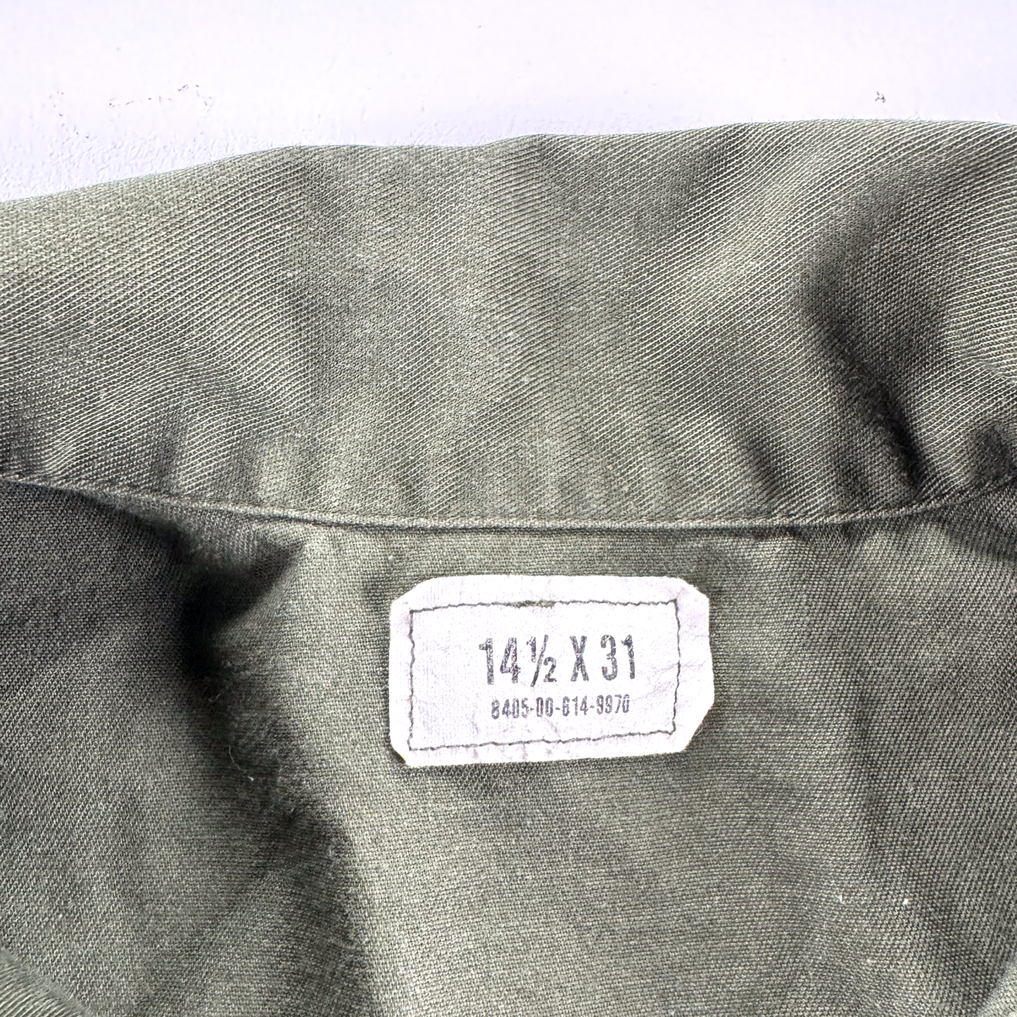 1984 Women's USAF OG-507 Durable-Press Utility Shirt