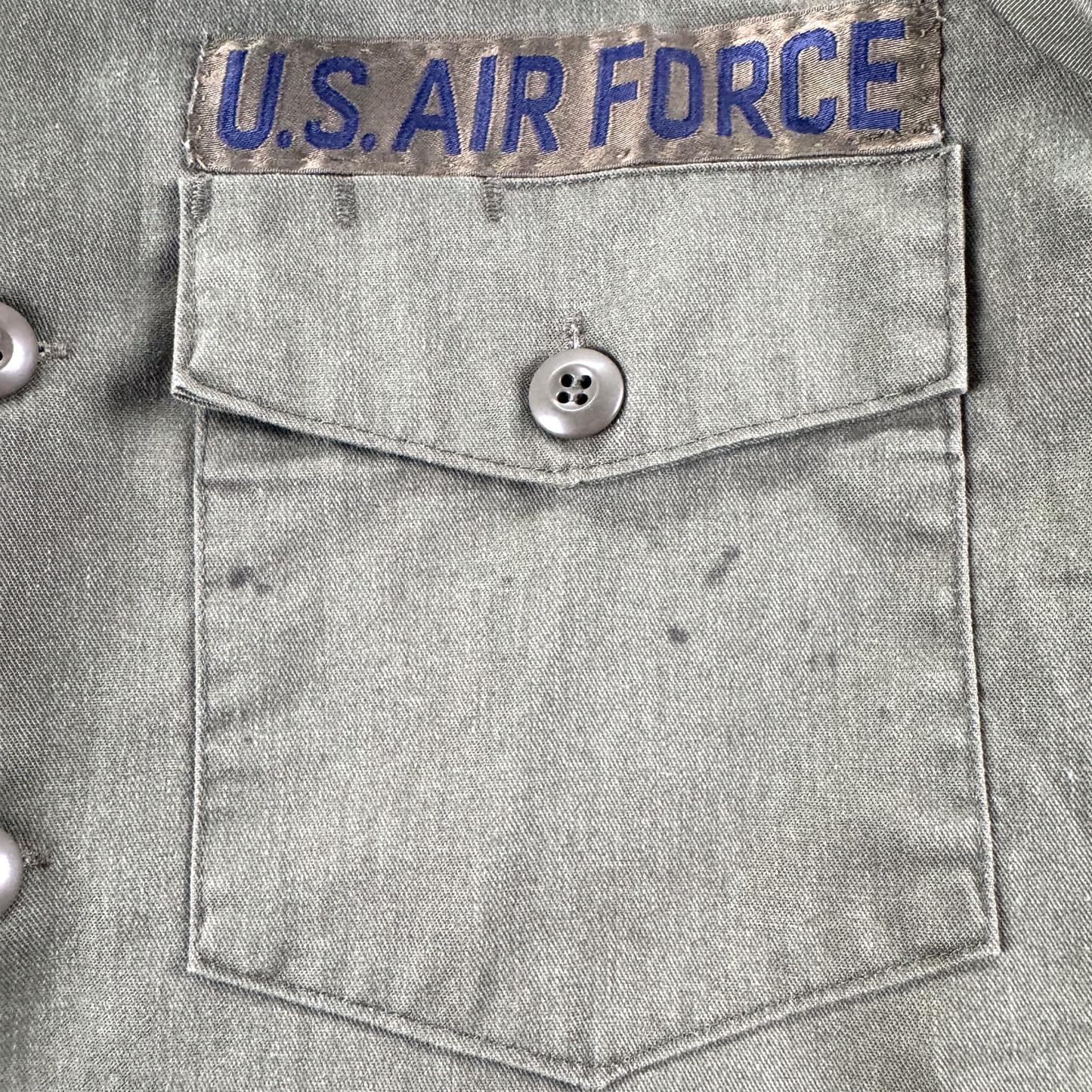 1984 Women's USAF OG-507 Durable-Press Utility Shirt