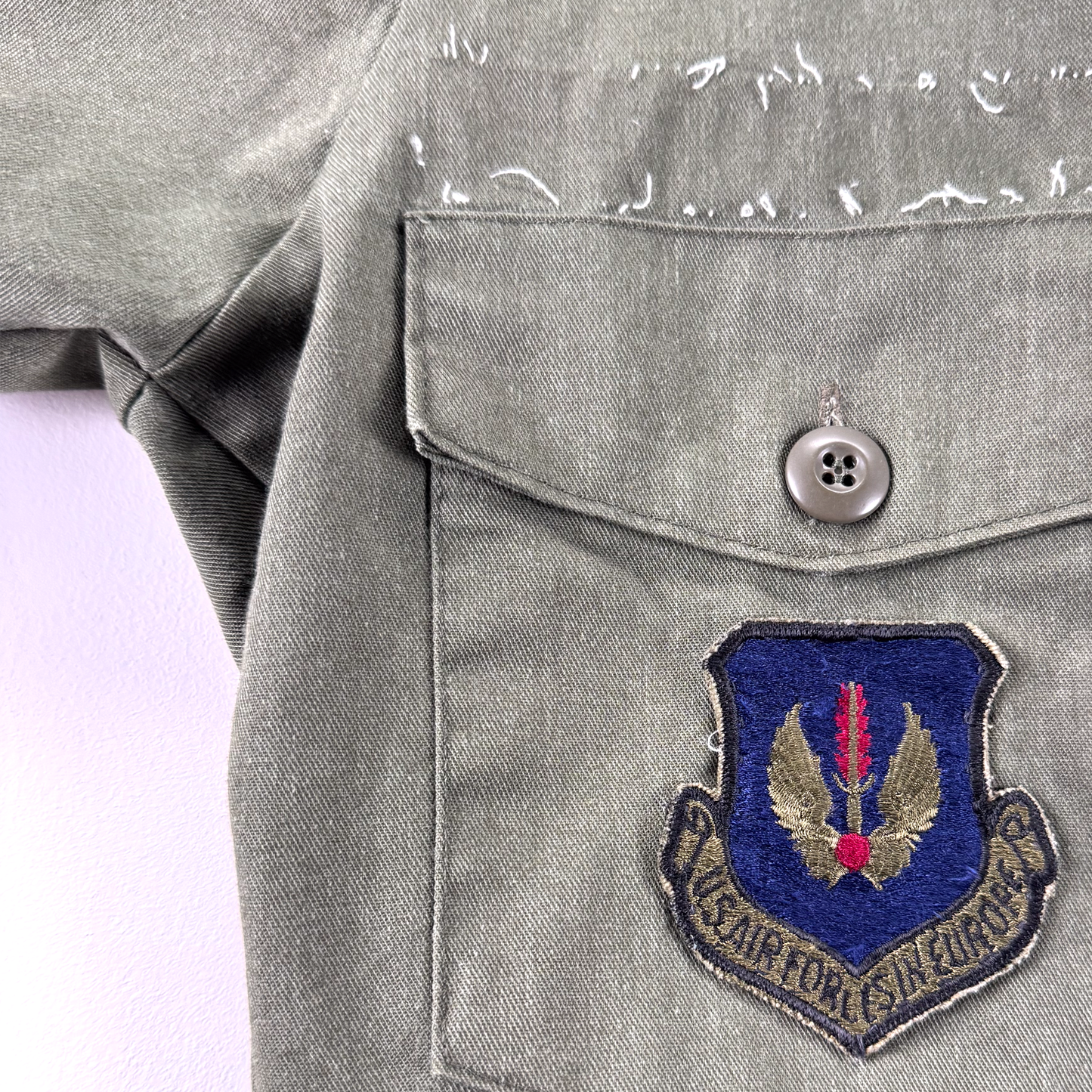 1984 Women's USAF OG-507 Durable-Press Utility Shirt