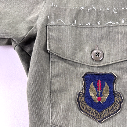 1984 Women's USAF OG-507 Durable-Press Utility Shirt