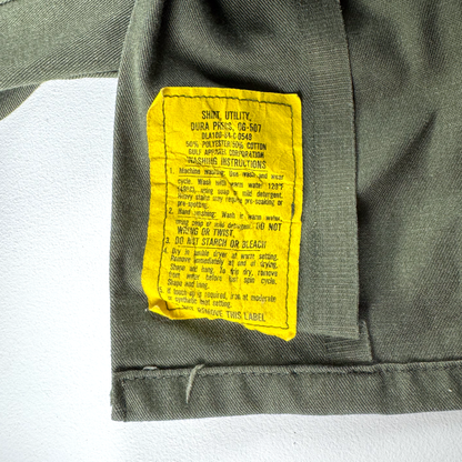 1984 Women's USAF OG-507 Durable-Press Utility Shirt