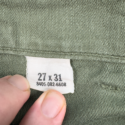 Vietnam-Era US Army OG-107 Utility Trousers