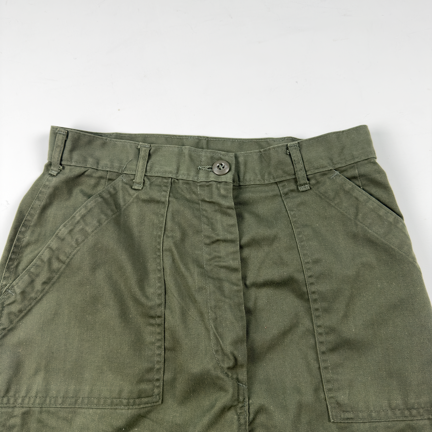 c. 1975–80s US Army Women's OG-507 Durable-Press Utility Slacks
