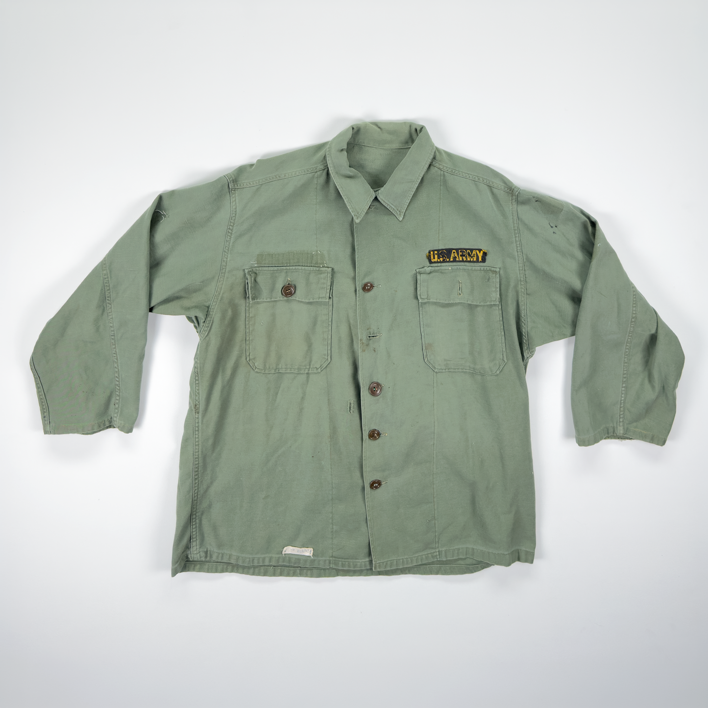 Korean War US Army OG-107 Utility Shirt