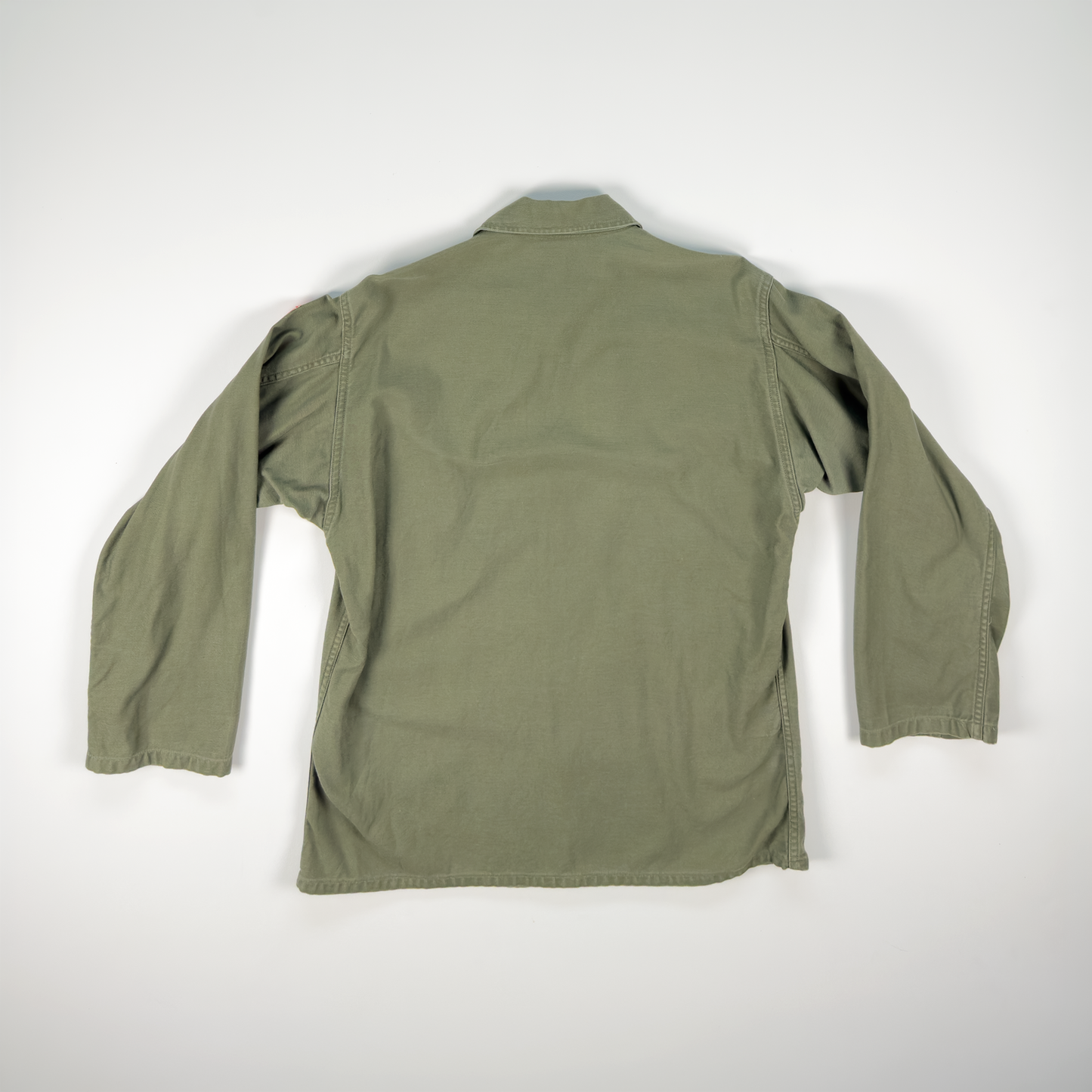 Vietnam-Era US Army OG-107 Utility Shirt — 5th Infantry Division