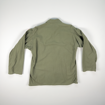 Vietnam-Era US Army OG-107 Utility Shirt — 5th Infantry Division