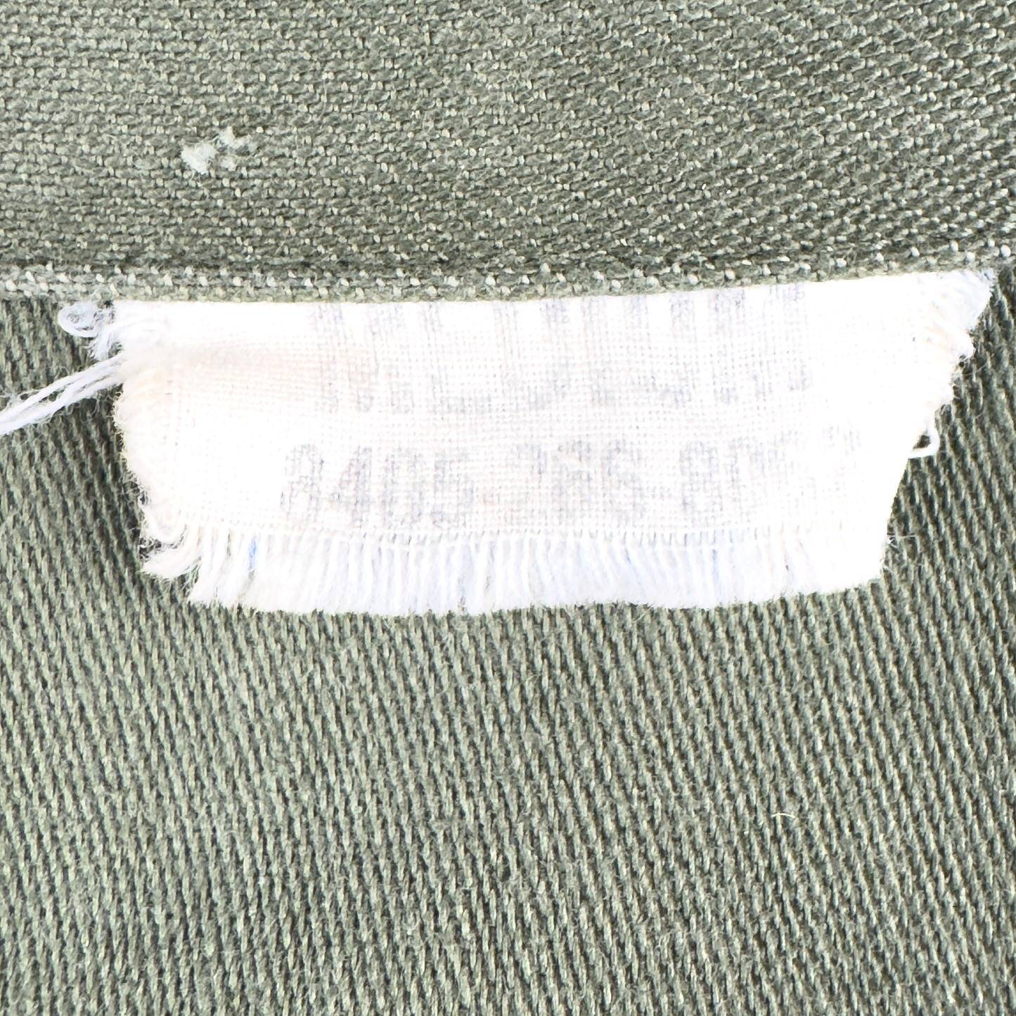 Vietnam-Era US Army OG-107 Utility Shirt — 5th Infantry Division