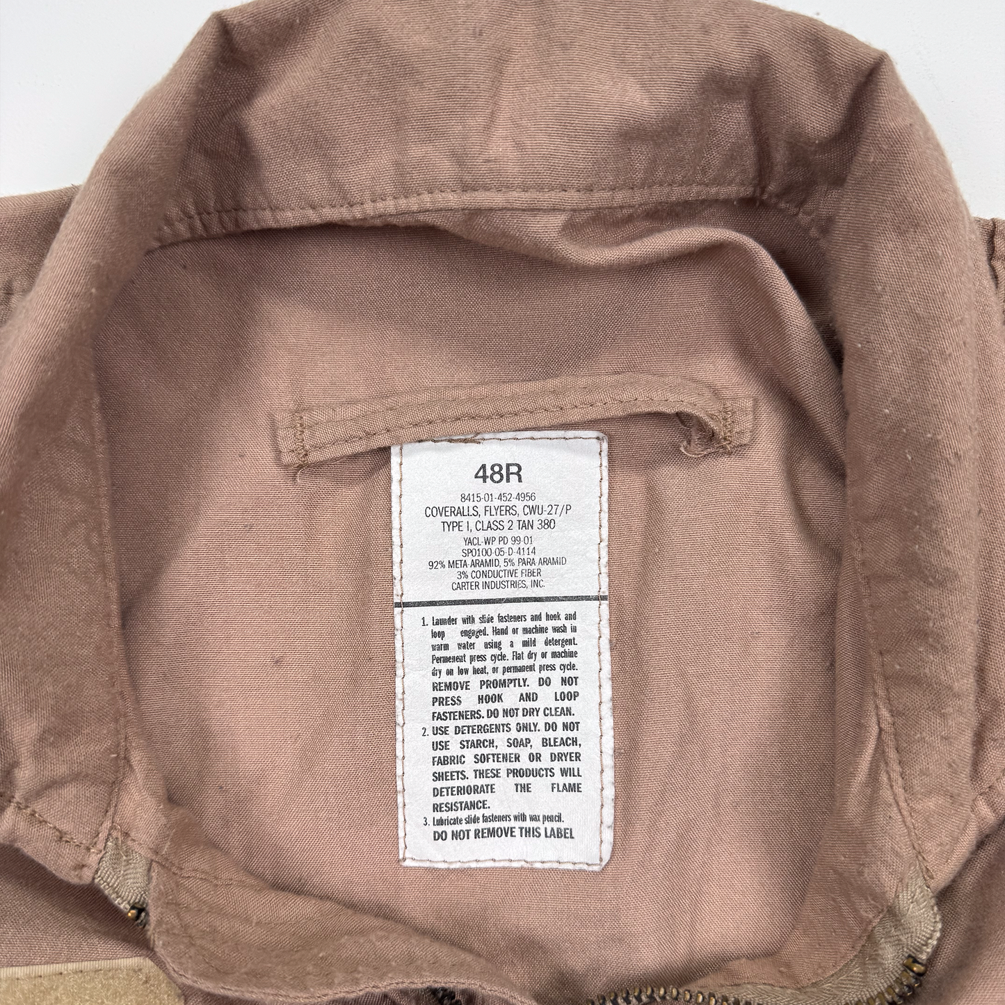 1980s–90s USAF CWU-27P Flying Coveralls