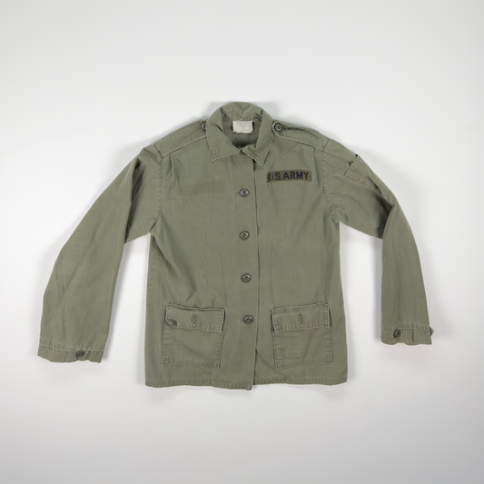 Vietnam-Era US Army Women's OG-107 Utility Shirt