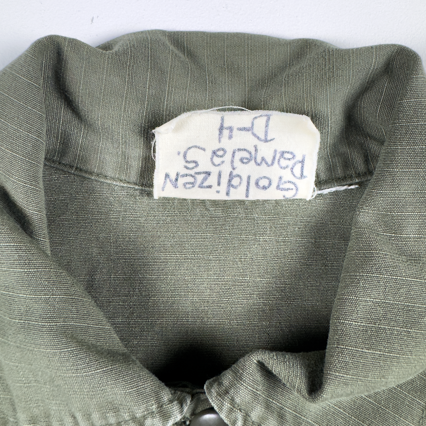 Vietnam-Era US Army Women's OG-107 Utility Shirt