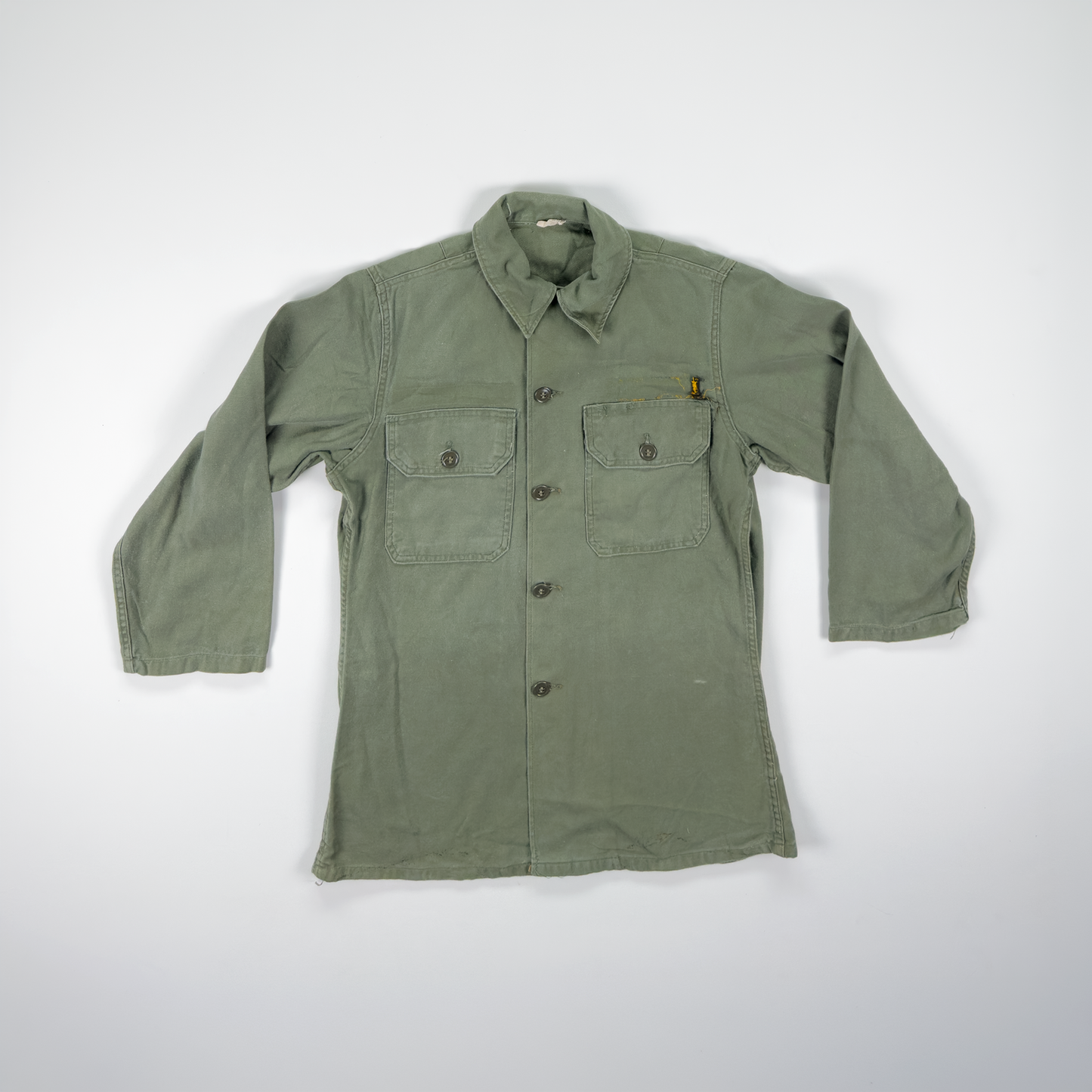 Vietnam War US Army OG-107 Utility Shirt