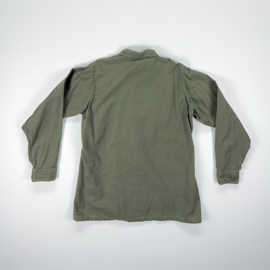 Vietnam War USMC P-61 OG-107 Sateen Utility Shirt