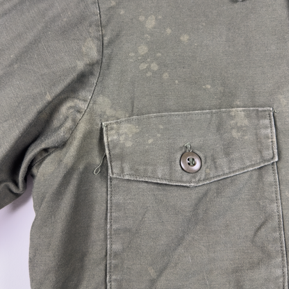 Vietnam War USMC P-61 OG-107 Sateen Utility Shirt
