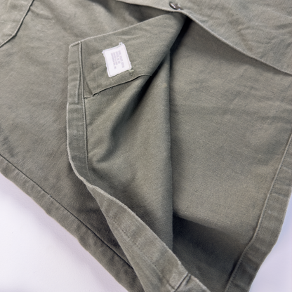 Vietnam War USMC P-61 OG-107 Sateen Utility Shirt