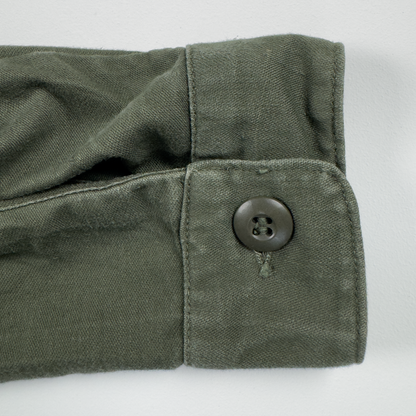 Vietnam War USMC P-61 OG-107 Sateen Utility Shirt