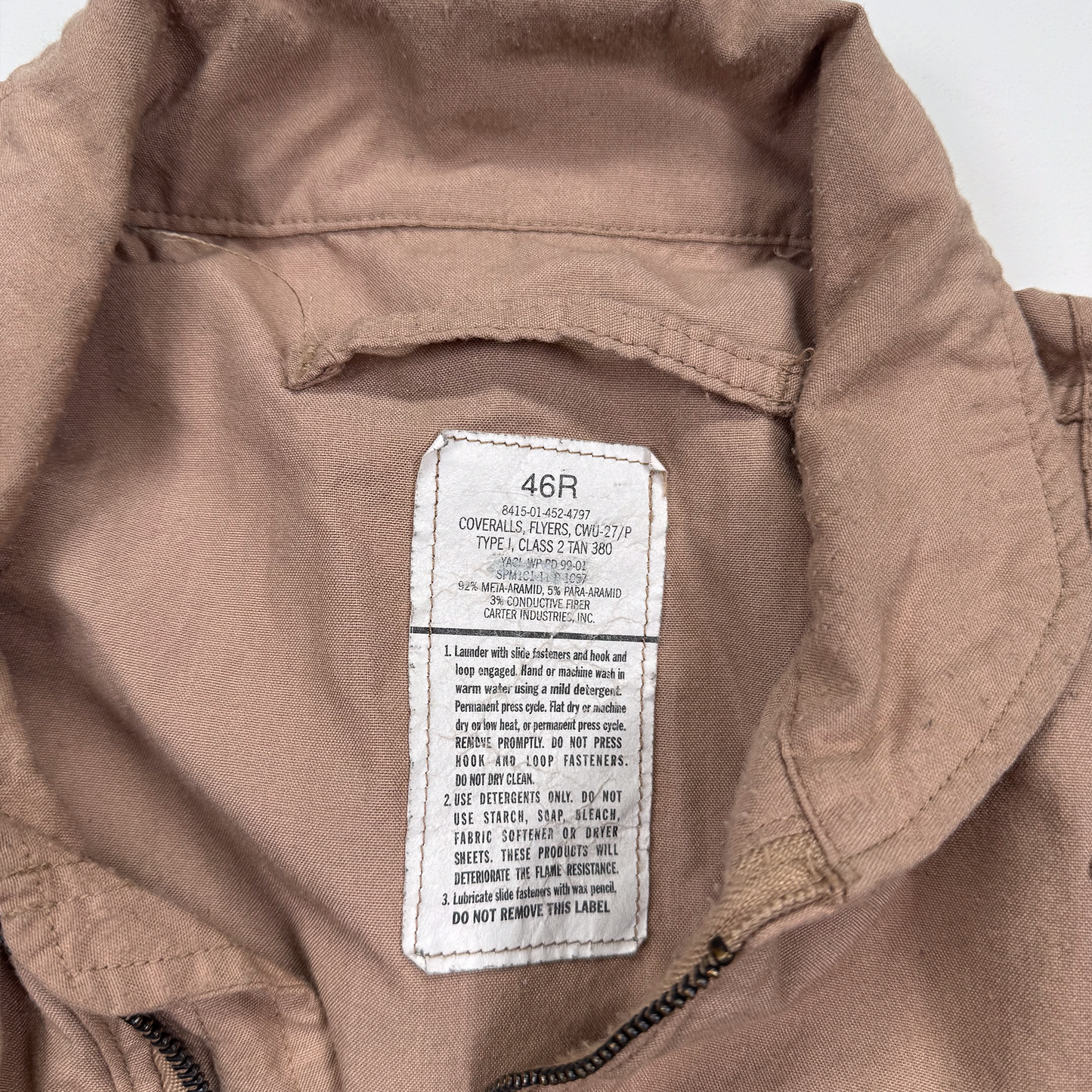 1980s–90s USAF CWU-27P Flying Coveralls