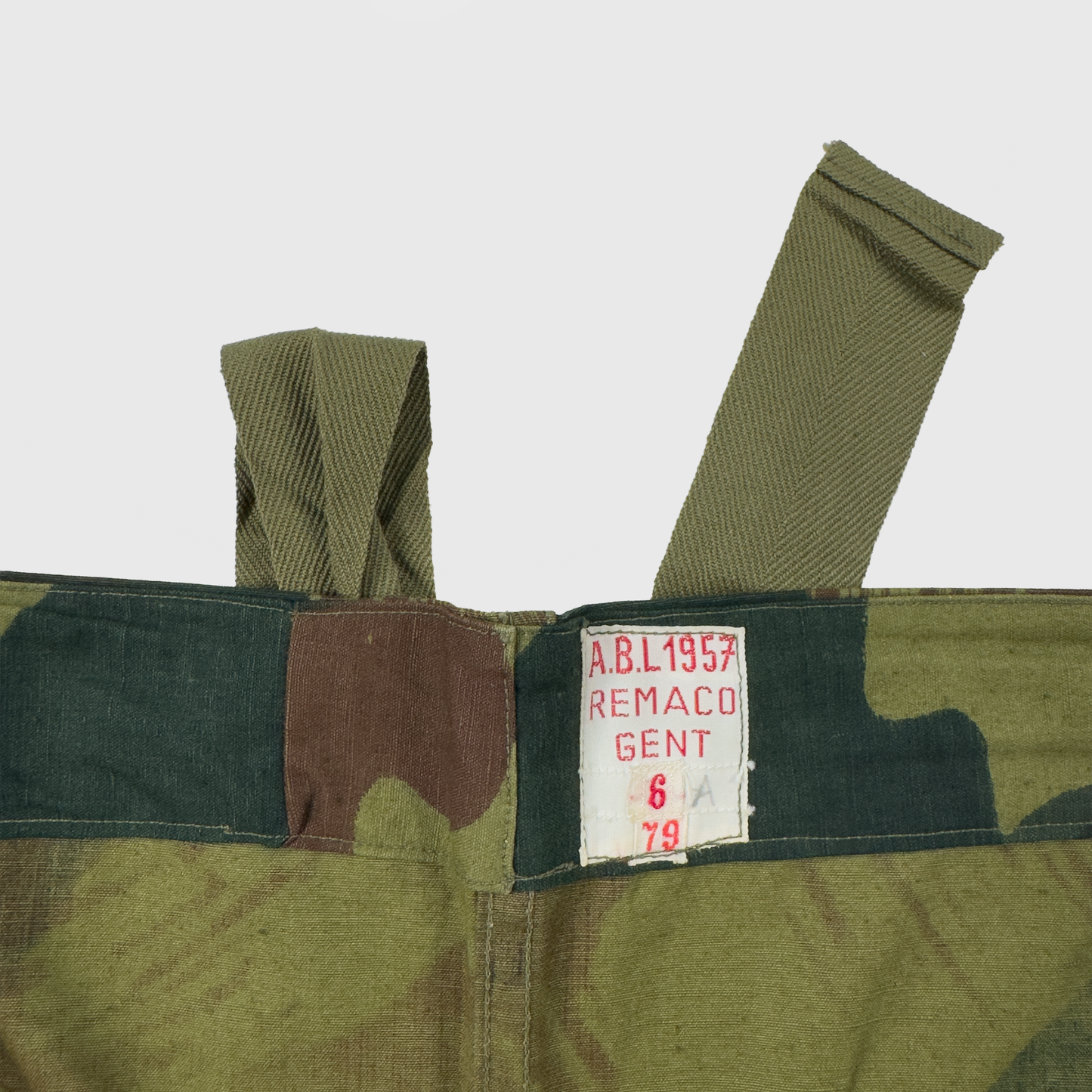c. 1956–57 Belgian Congo Army Paratrooper Trousers