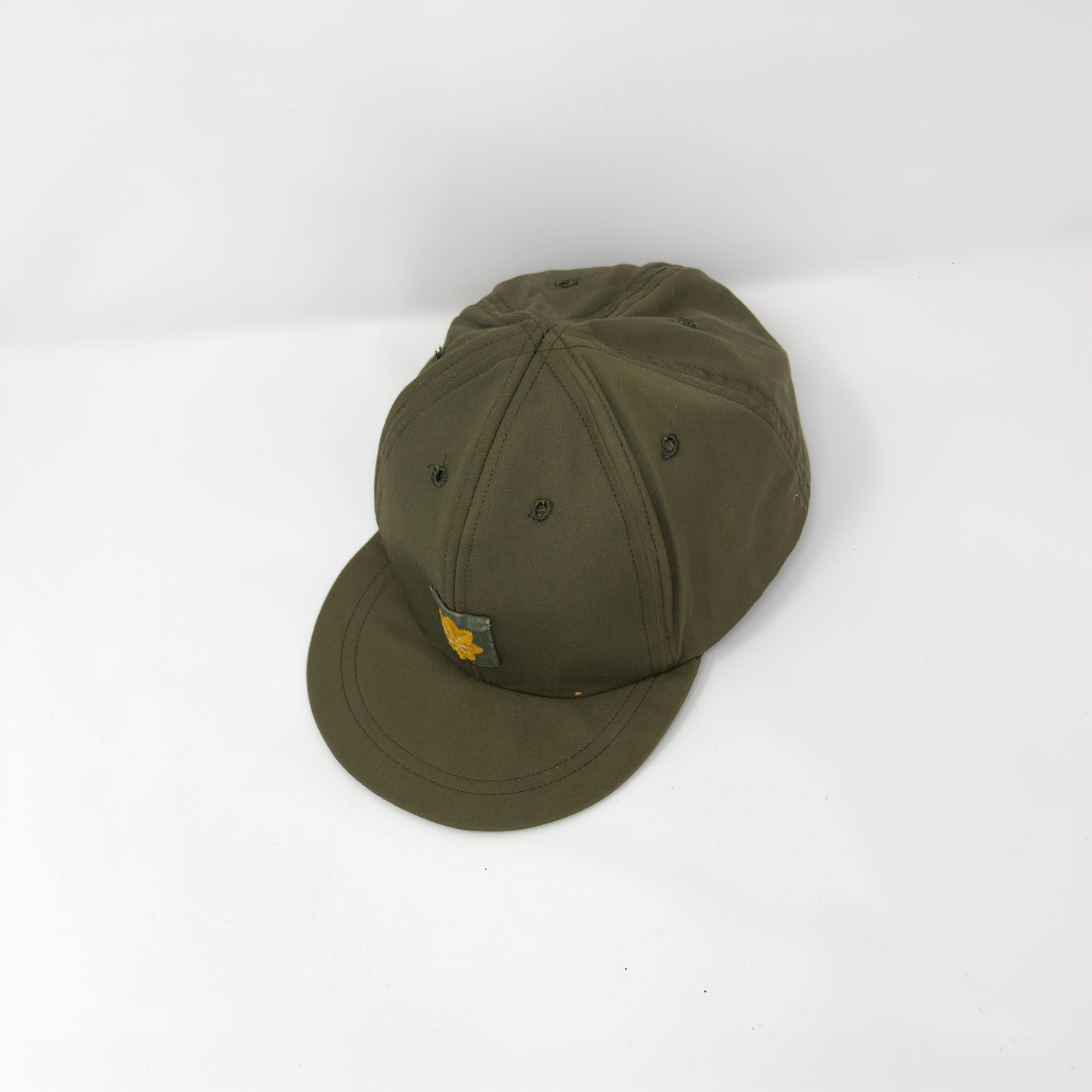 Vietnam-Era US Army OG-107 Field Cap — Major's Insignia