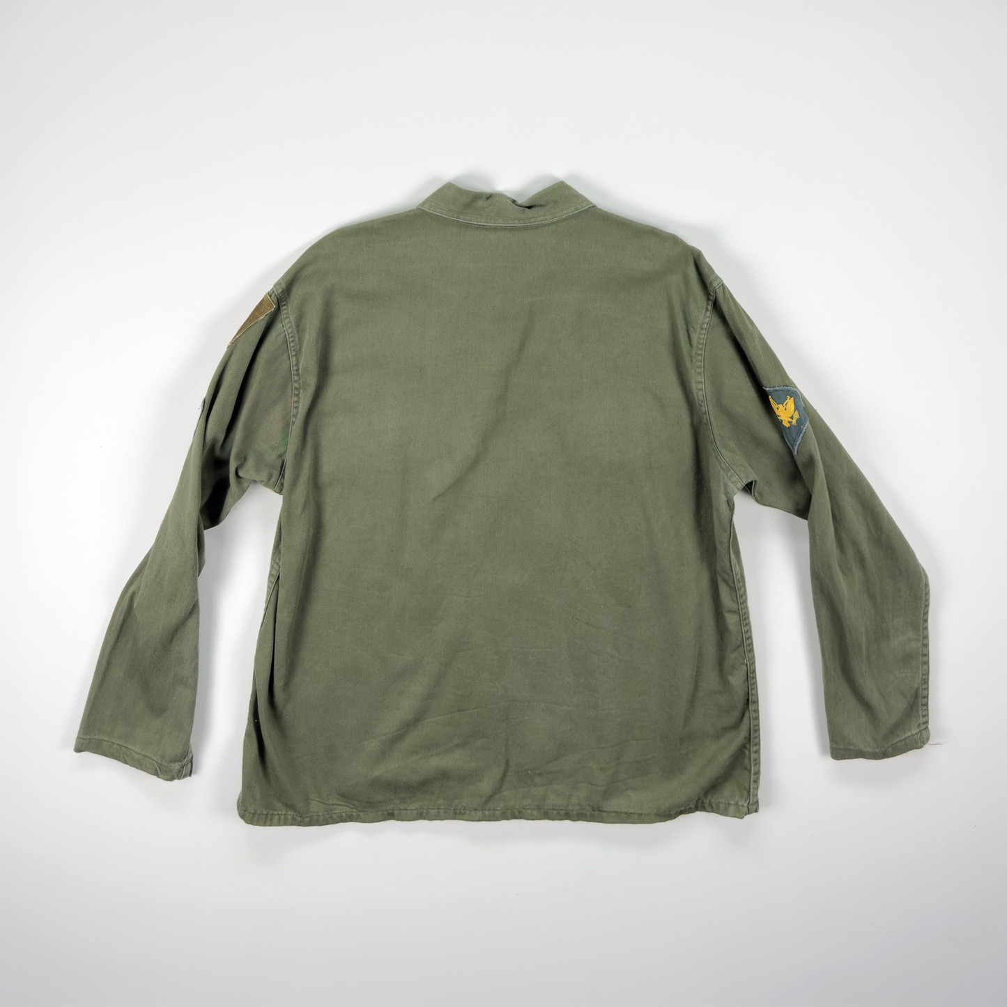 Vietnam War US Army OG-107 Utility Shirt — Named 'RODABAUGH'