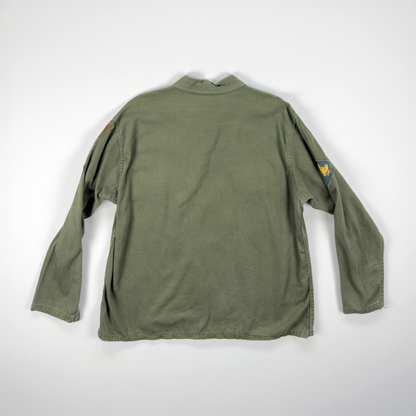 Vietnam War US Army OG-107 Utility Shirt — Named 'RODABAUGH'