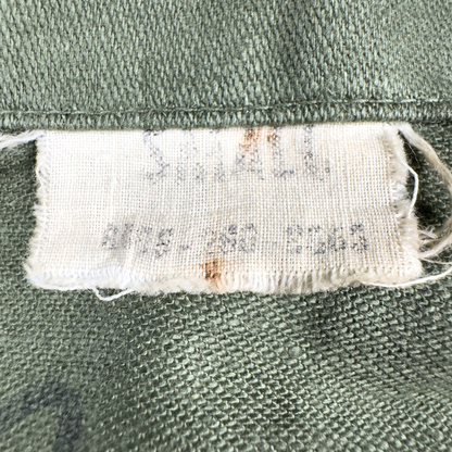 Vietnam War US Army OG-107 Utility Shirt — Named 'RODABAUGH'