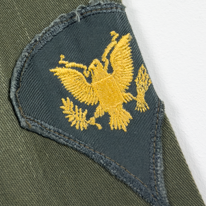 Vietnam War US Army OG-107 Utility Shirt — Named 'RODABAUGH'