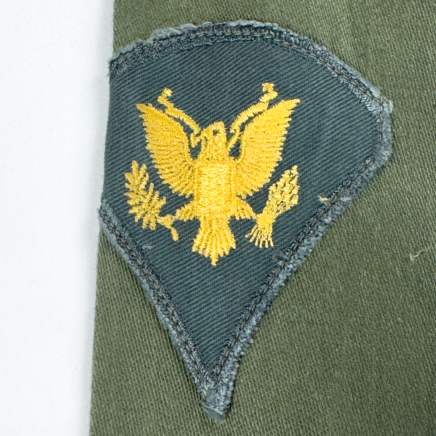 Vietnam War US Army OG-107 Utility Shirt — Named 'RODABAUGH'