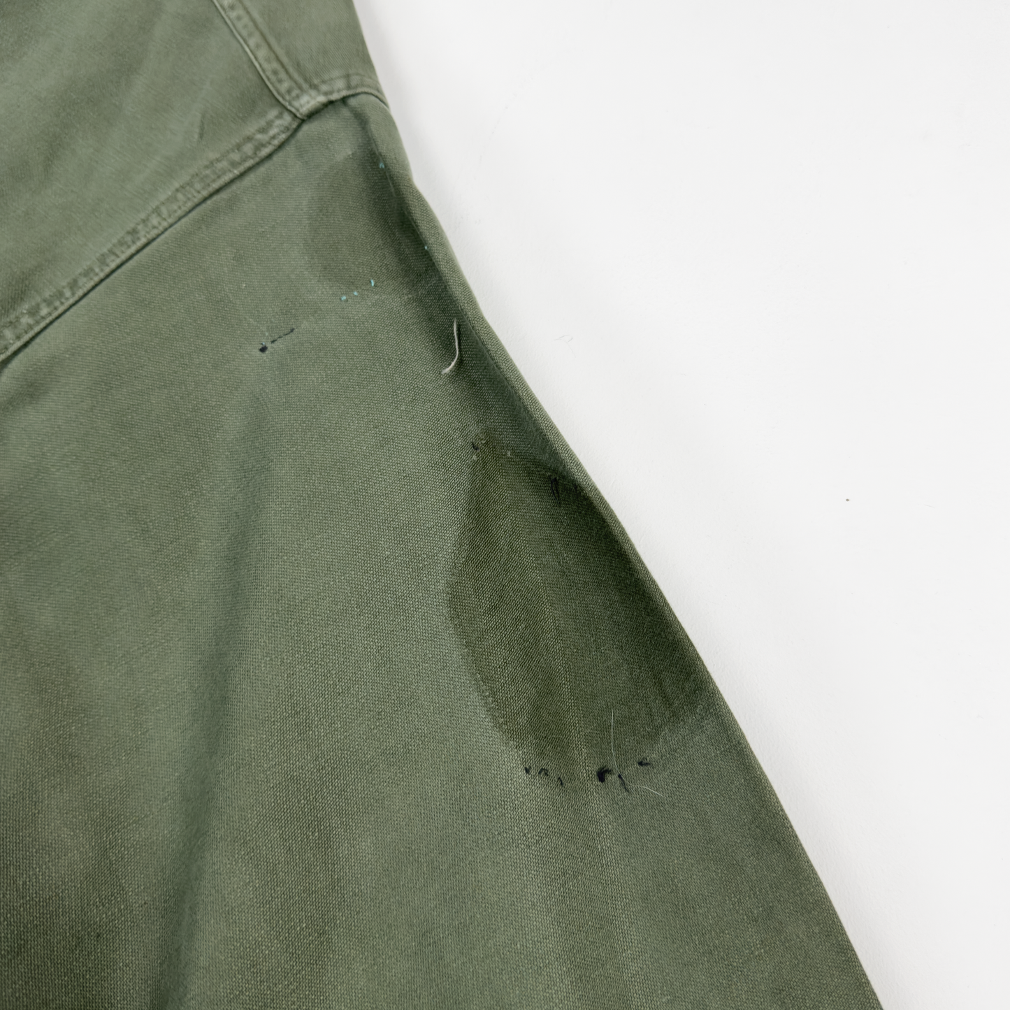 Vietnam War US Army OG-107 Sateen Utility Shirt
