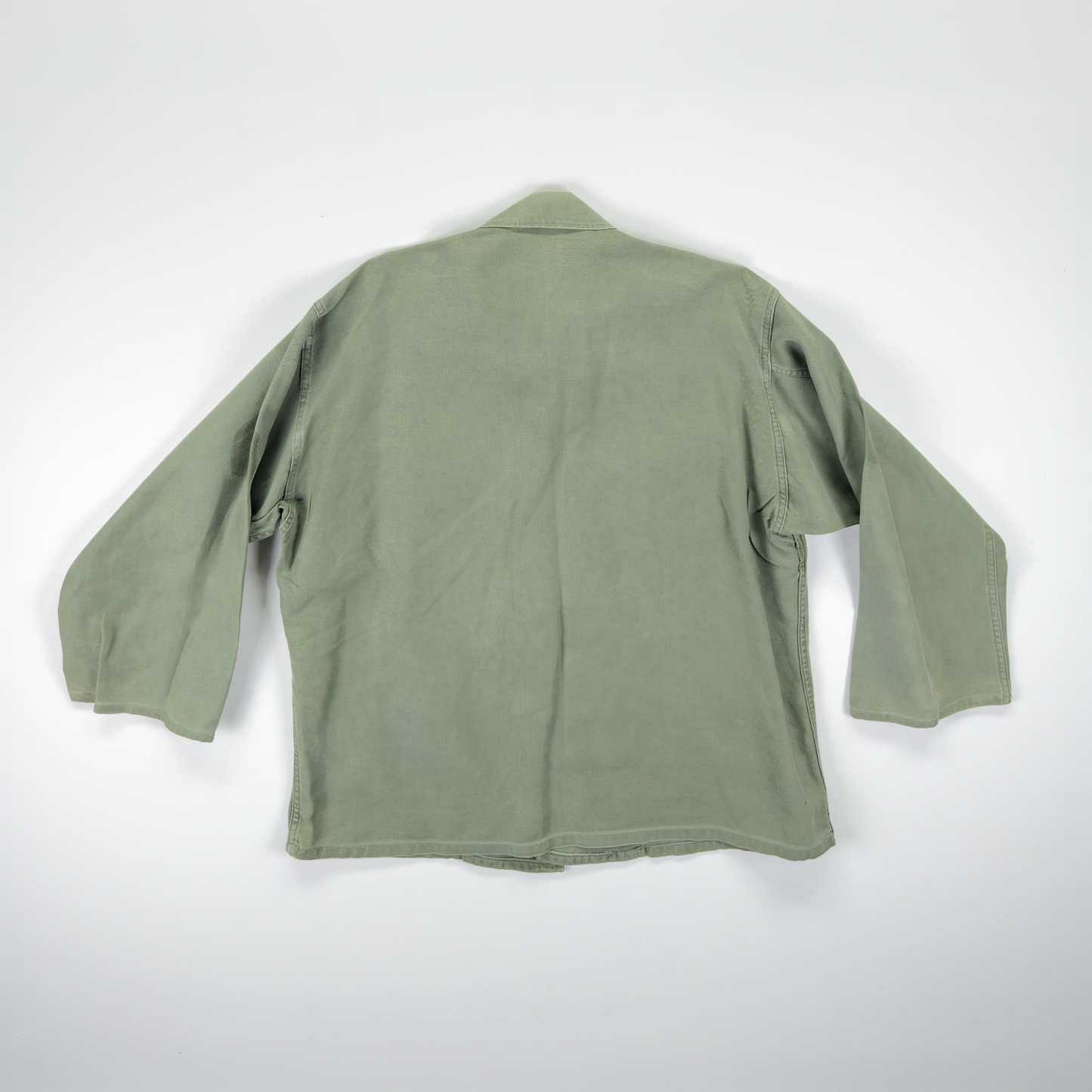 Vietnam War US Army OG-107 Sateen Utility Shirt