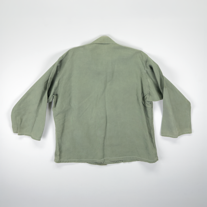 Vietnam War US Army OG-107 Sateen Utility Shirt