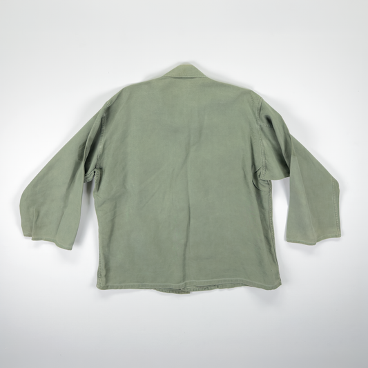 Vietnam War US Army OG-107 Sateen Utility Shirt