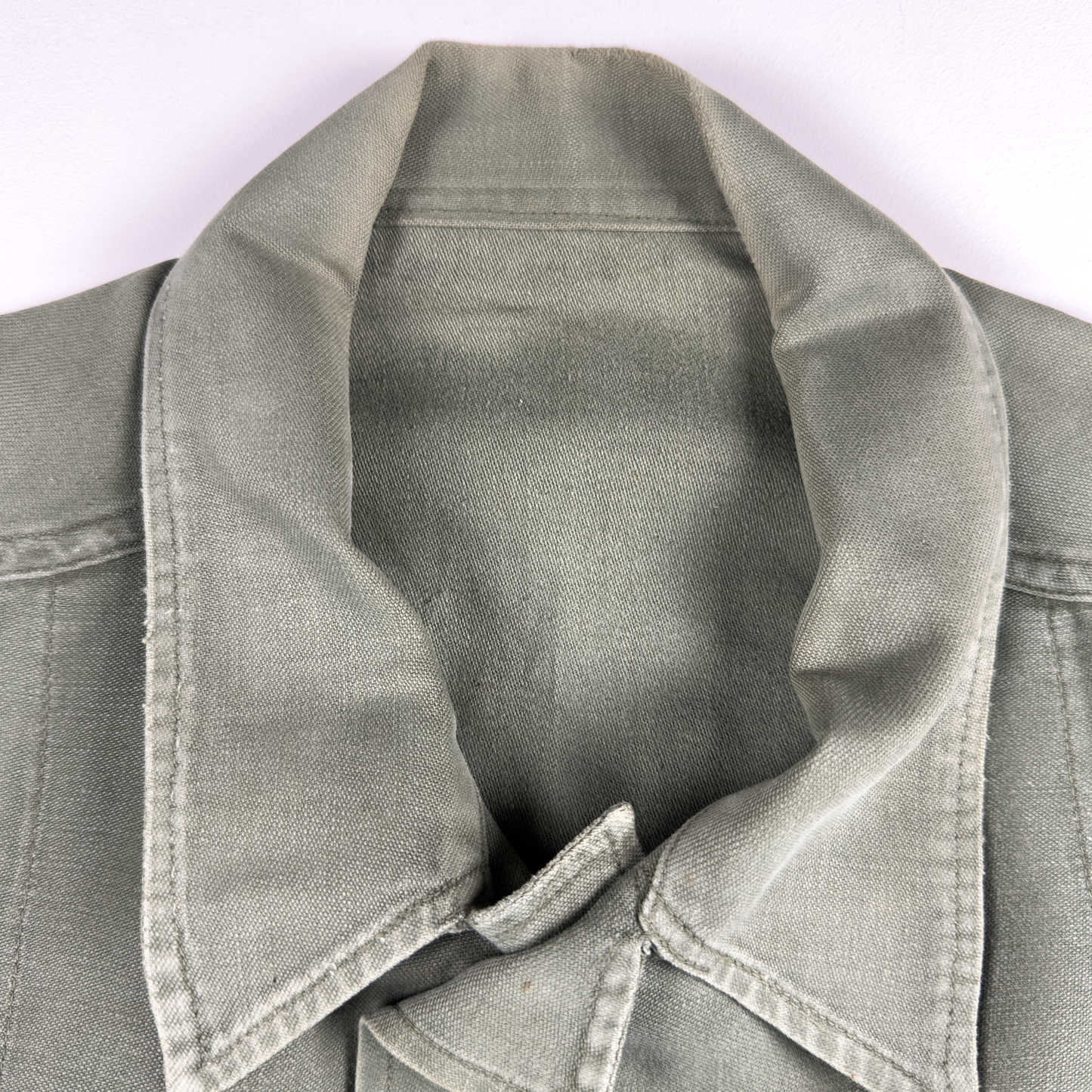 Vietnam War US Army OG-107 Sateen Utility Shirt