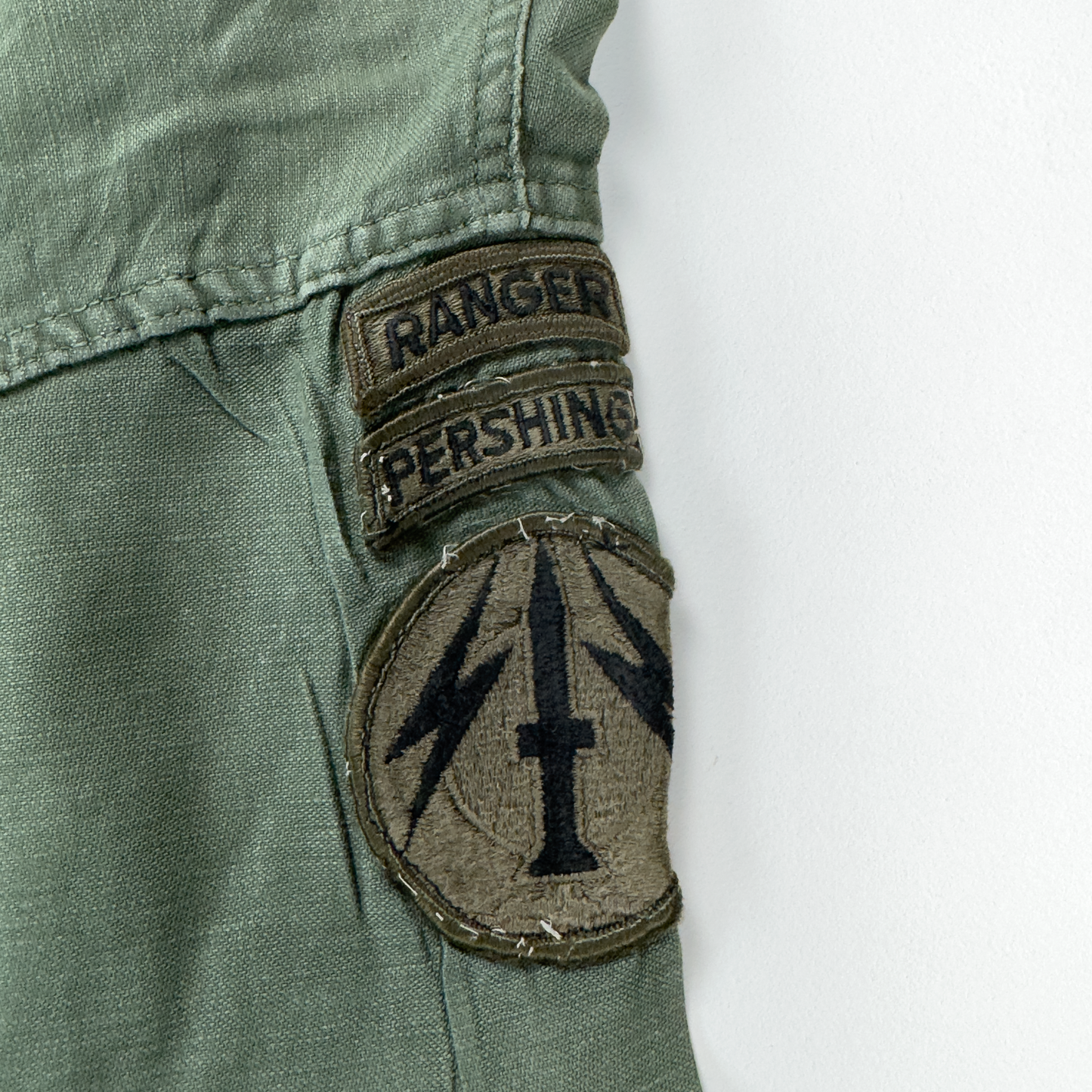 Vietnam War US Army OG-107 Sateen Utility Shirt