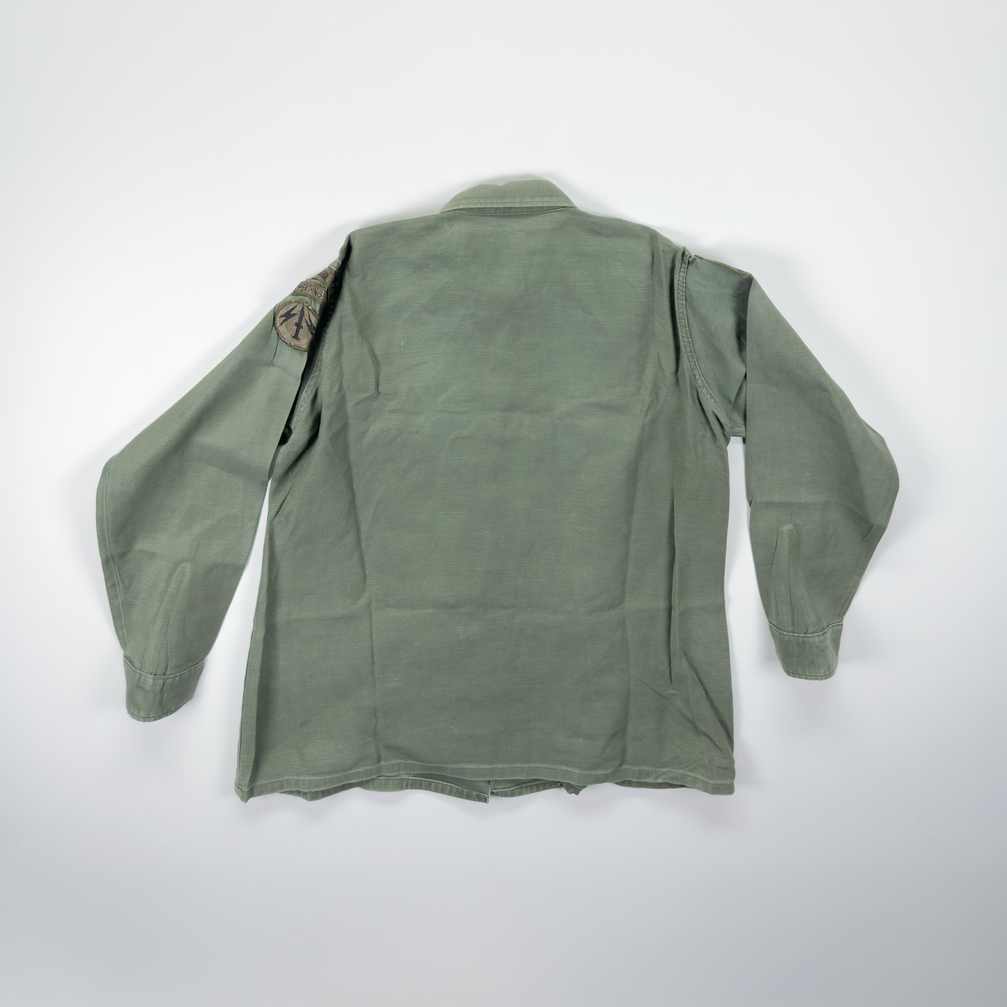 Vietnam War US Army OG-107 Sateen Utility Shirt