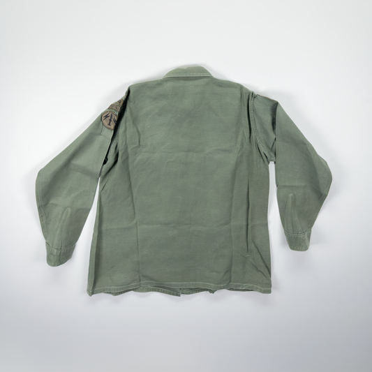 Vietnam War US Army OG-107 Sateen Utility Shirt