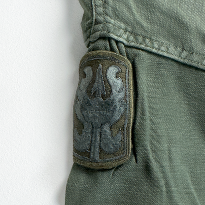 Vietnam War US Army OG-107 Sateen Utility Shirt