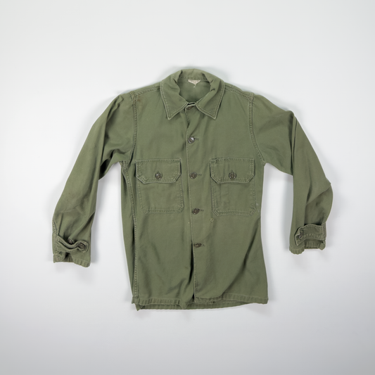 1964 US Army OG-107 Sateen Utility Shirt