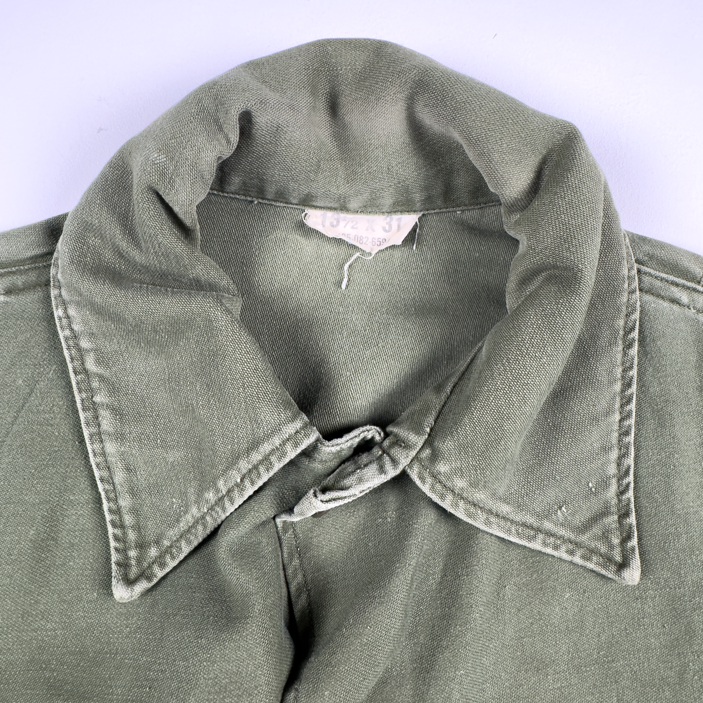 1964 US Army OG-107 Sateen Utility Shirt