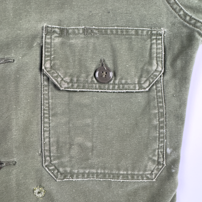 1964 US Army OG-107 Sateen Utility Shirt